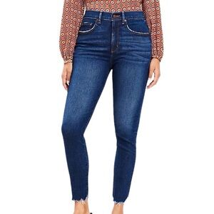 LOFT Women's Skinny Jeans - Dark Blue